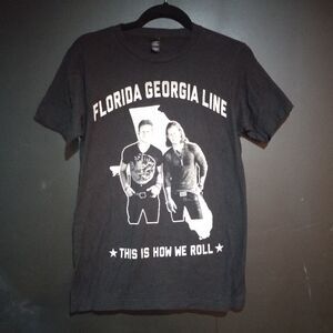 Florida Georgia Line 2014 Tour Tee - This Is  How We Roll